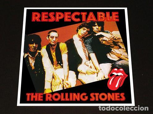 Discos de vinilo: THE ROLLING STONES - RESPECTABLE - SINGLE - 1978 - JUKE-BOX - Foto 2