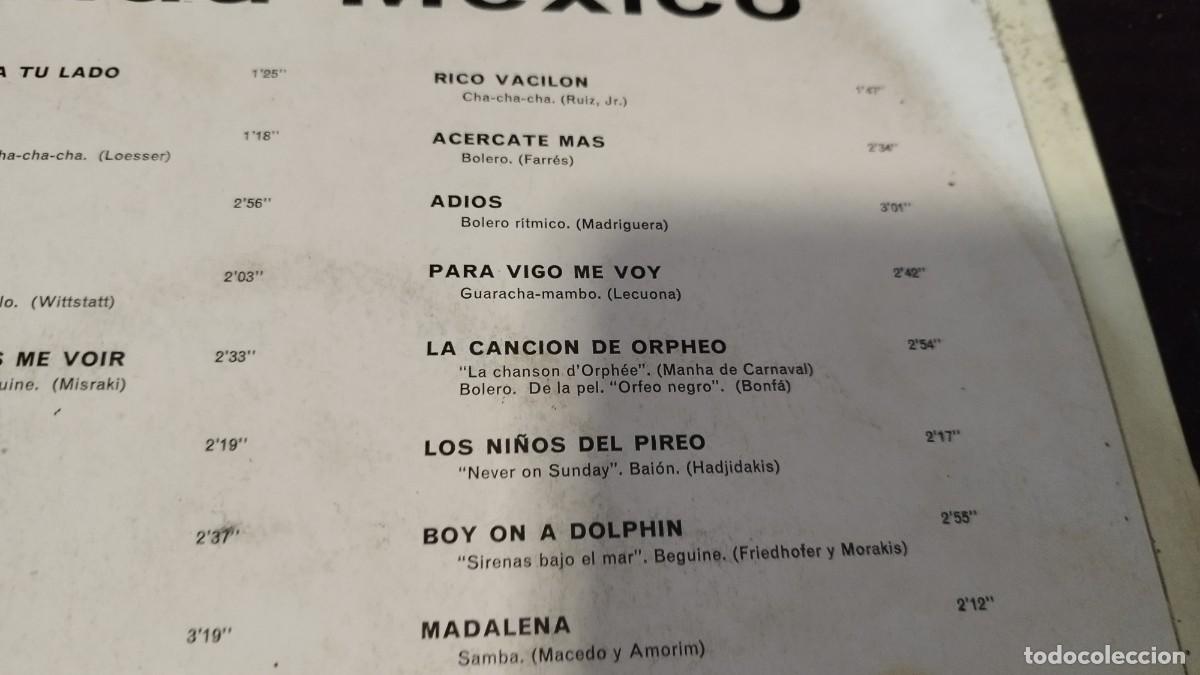 Discos de vinilo: SALUD MEXICO / PEPE JARAMILLO / ODEON / DESP-R4 / - Foto 6