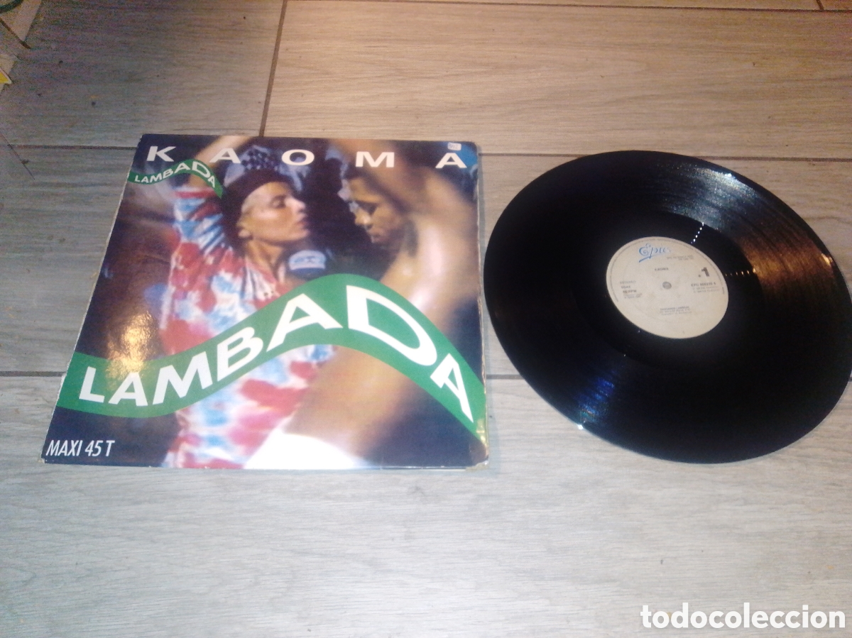 Discos de vinilo: KAOMA - LAMBADA - MAXI - SPAIN - EPIC - PLS 392 - L - - Foto 1