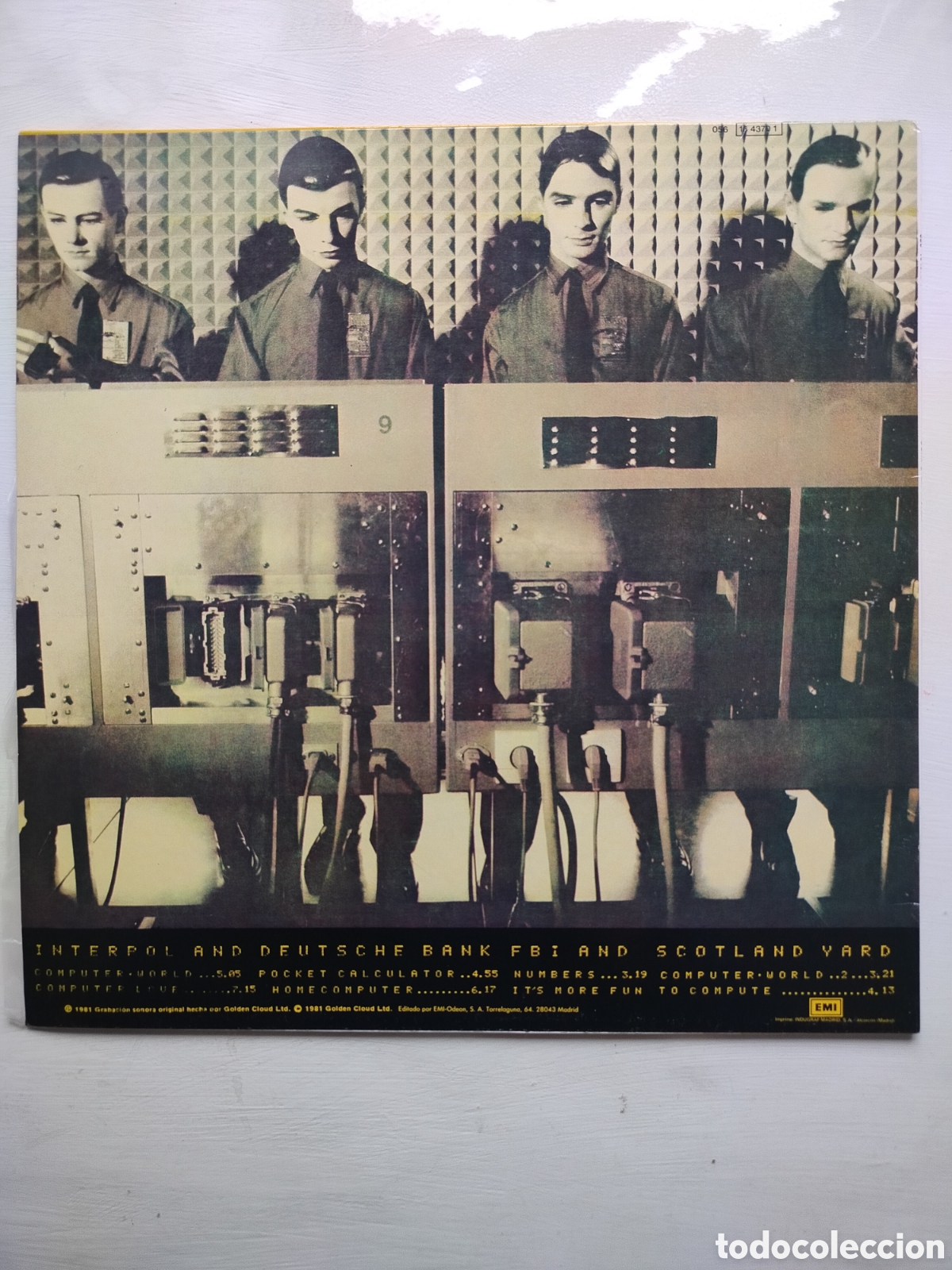 Discos de vinilo: Kraftwerk LP Computer World - Foto 2