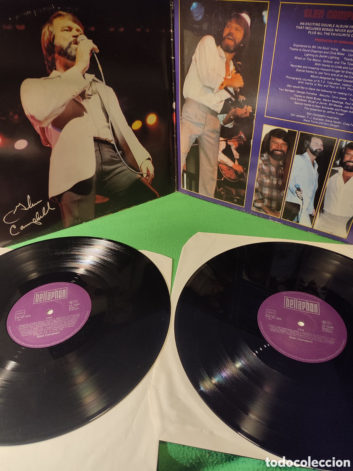 Discos de vinilo: Glen Campbell - Glen Campbell Live 2 Lps - Foto 2