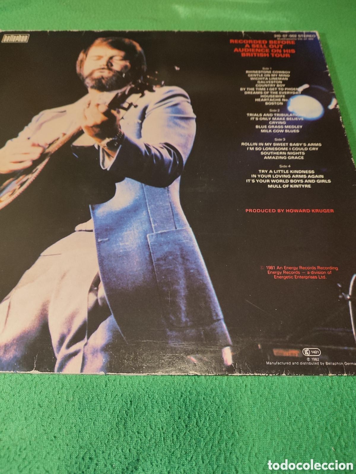 Discos de vinilo: Glen Campbell - Glen Campbell Live 2 Lps - Foto 3