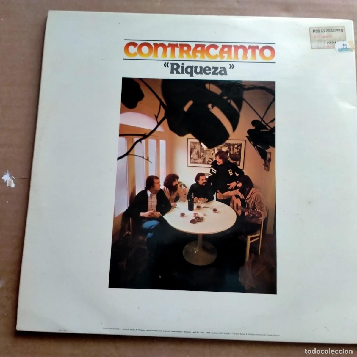 Discos de vinilo: CONTRACANTO. YO TE NOMBRO - Foto 2