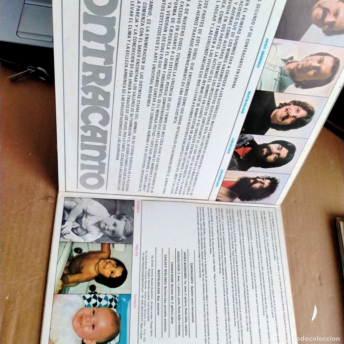 Discos de vinilo: CONTRACANTO. YO TE NOMBRO - Foto 3
