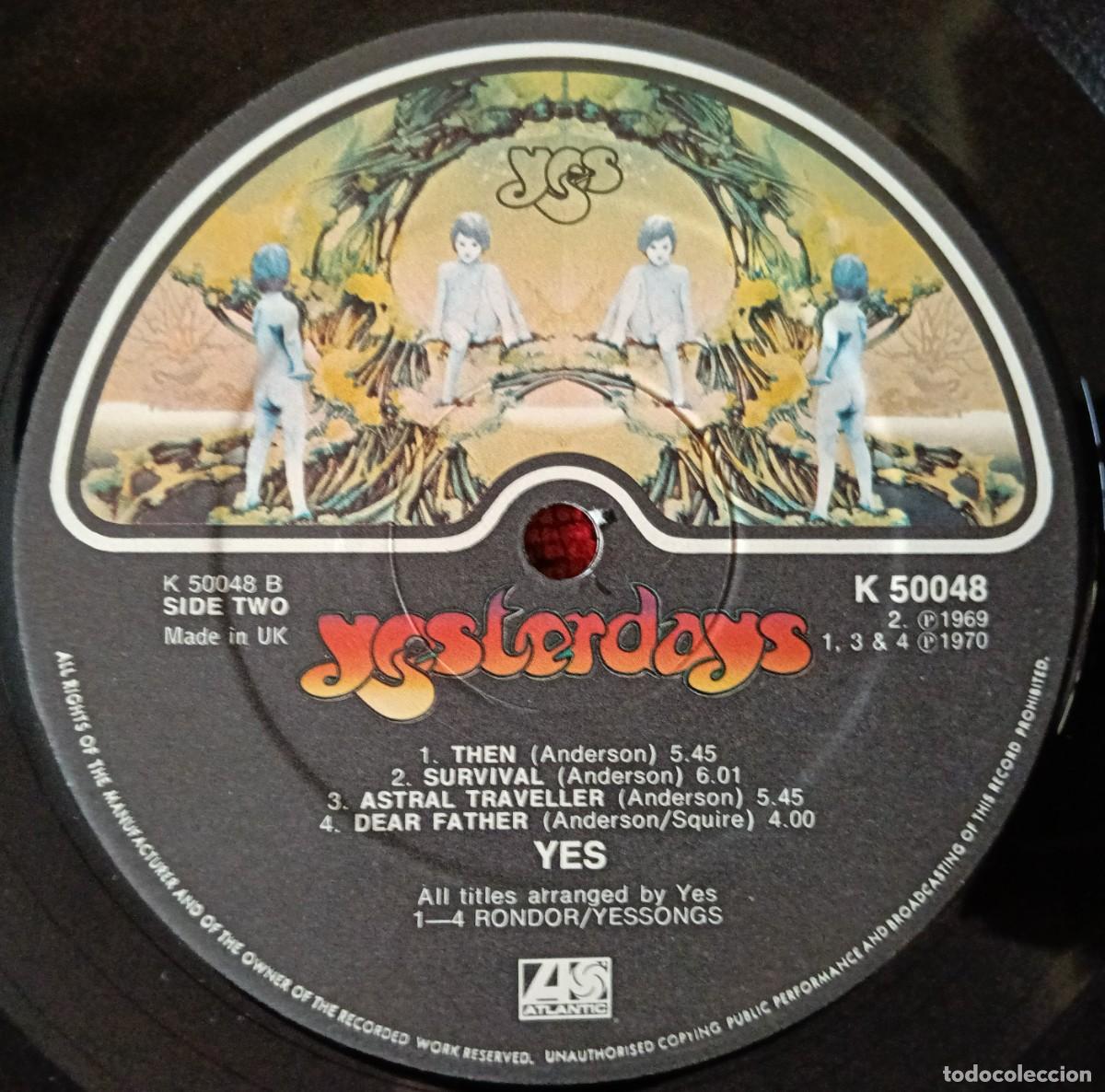 Discos de vinilo: YES ** Yesterdays ** VINILO LP UK - Foto 5