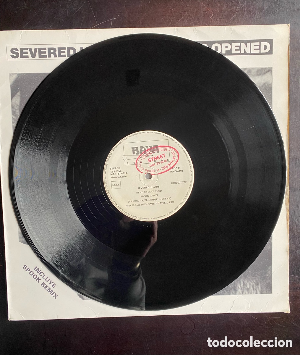 Discos de vinilo: Disco de Vinilo Severed Heads &lrm;&ndash; Dead Eyes Opened - Foto 5