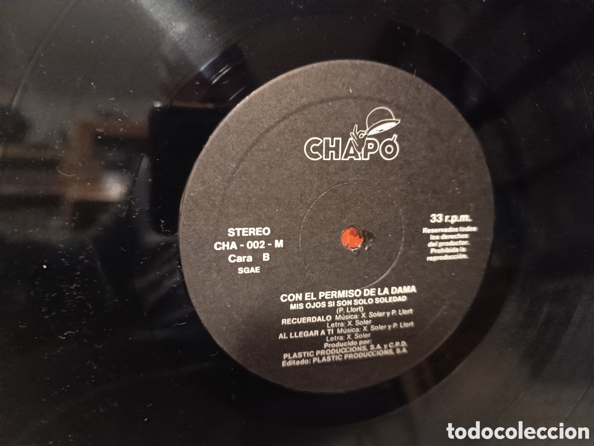 Discos de vinilo: Con el permiso de la Dama - Foto 3