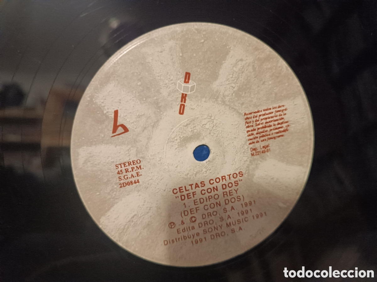 Discos de vinilo: Def Con Dos ----Celtas Cortos - Foto 3