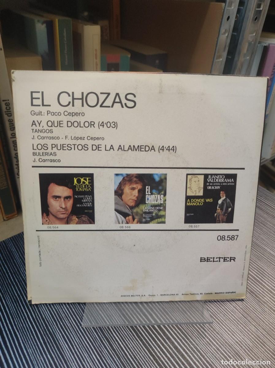 Discos de vinilo: El Chozas Ay, Qu&eacute; Dolor Belter - Foto 2