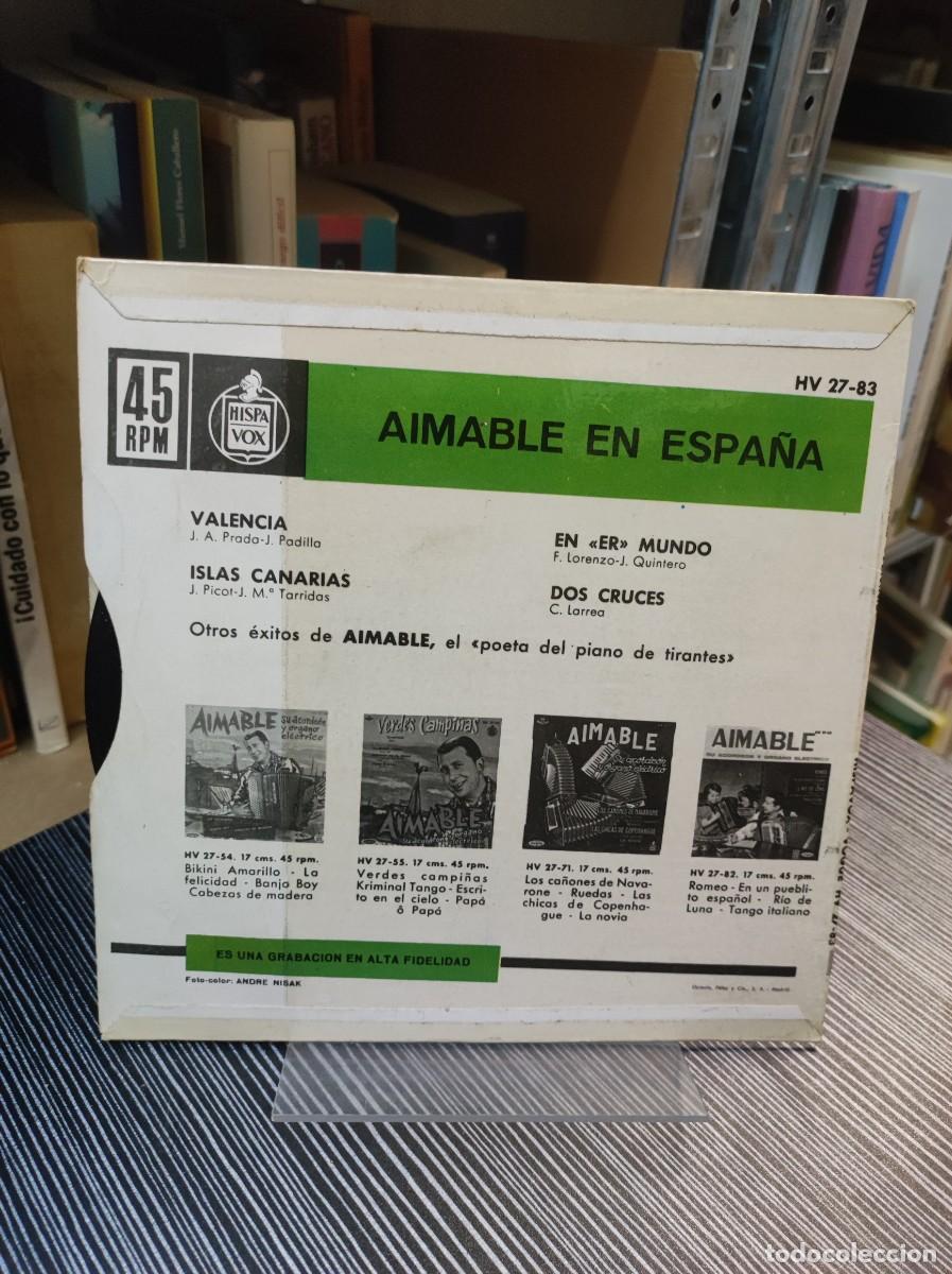Discos de vinilo: Aimable en Espa&ntilde;a (Valencia, En &rdquo;er&rdquo; mundo...) - Foto 2
