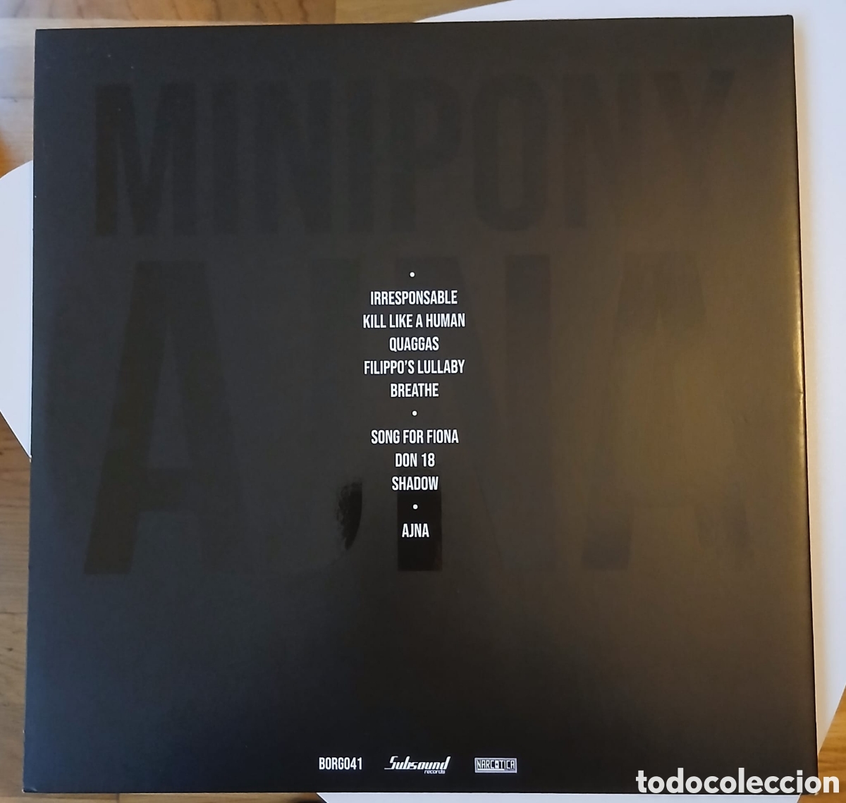 Discos de vinilo: MINIPONY : AJNA . Lp , Vinilo - Foto 2