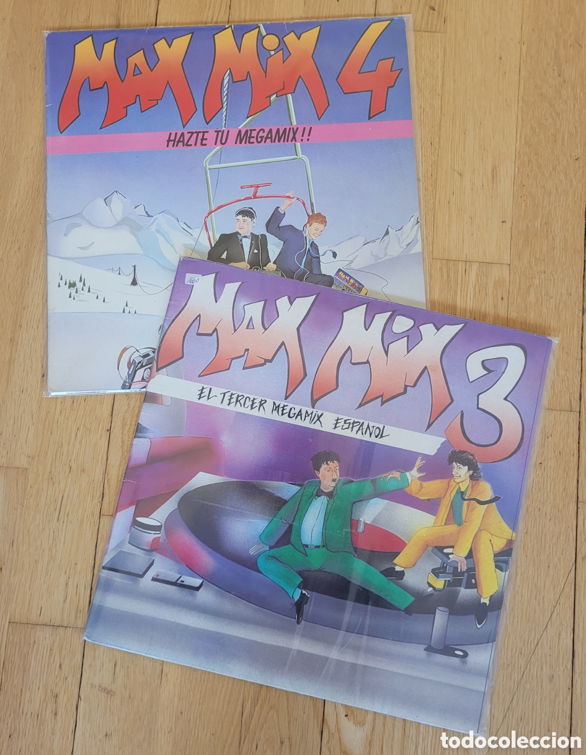 Discos de vinilo: Lote Max Mix 3 y Max Mix 4 - Foto 1