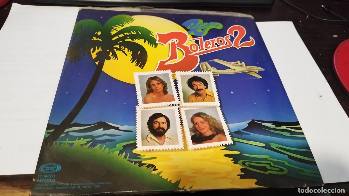 Discos de vinilo: BOLEROS 2 / PEQUE&Ntilde;A COMPA&Ntilde;&Iacute;A / DESP-R4 - Foto 1