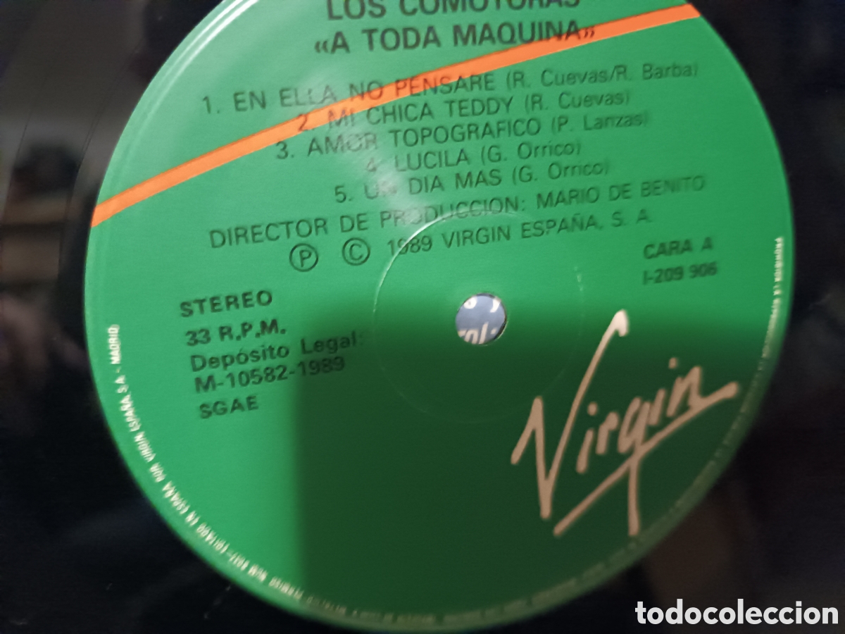Discos de vinilo: Locomotoras A toda Maquina - Foto 3