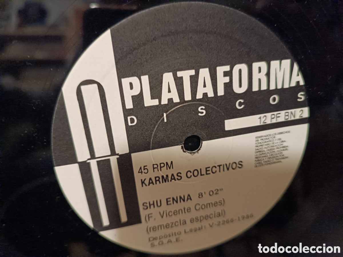 Discos de vinilo: Karmas Colectivos Shu Enna - Foto 3