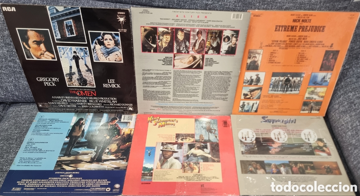 Discos de vinilo: Lps BSO -soundtrack- Jerry Goldsmith - Foto 2