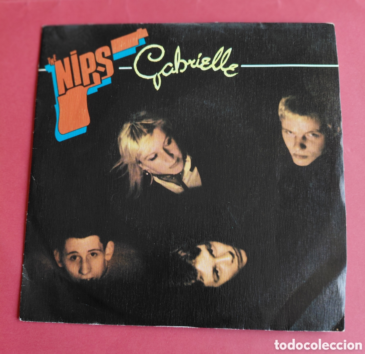 Discos de vinilo: SINGLE THE NIPS -GABRIEL -VENGEANCE- CHISWICK -1980 - Foto 2