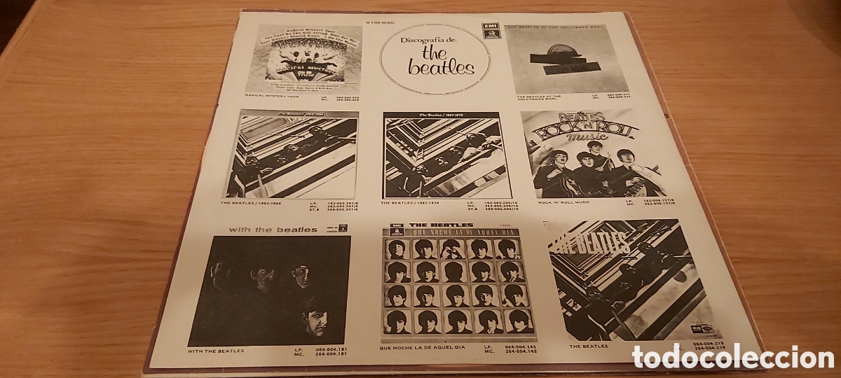 Discos de vinilo: B-LP THE BEATLES 20 EXITOS DE ORO - Foto 3