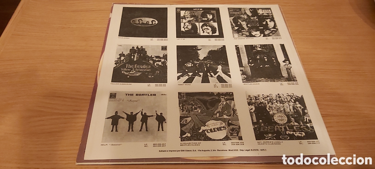 Discos de vinilo: B-LP THE BEATLES 20 EXITOS DE ORO - Foto 4