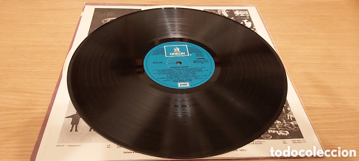 Discos de vinilo: B-LP THE BEATLES 20 EXITOS DE ORO - Foto 6