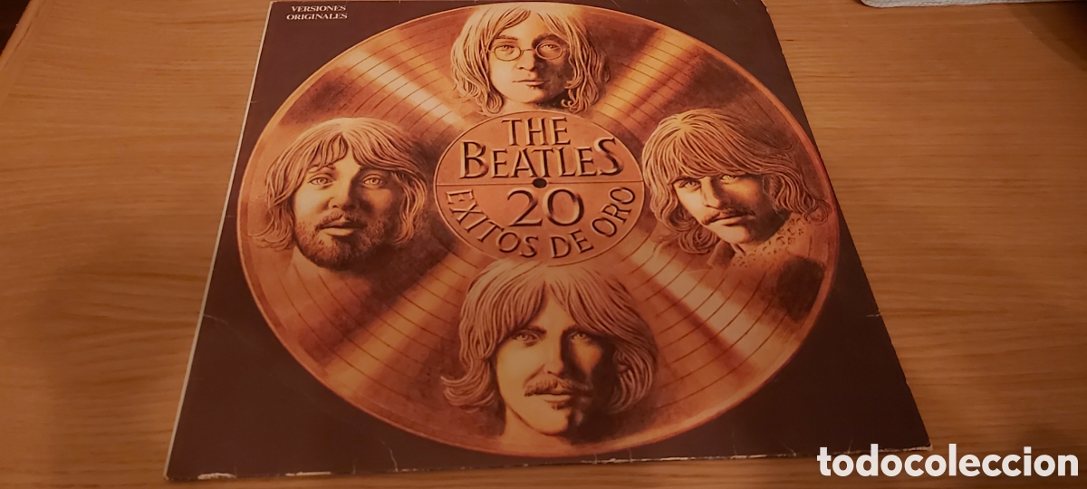 Discos de vinilo: B-LP THE BEATLES 20 EXITOS DE ORO - Foto 1