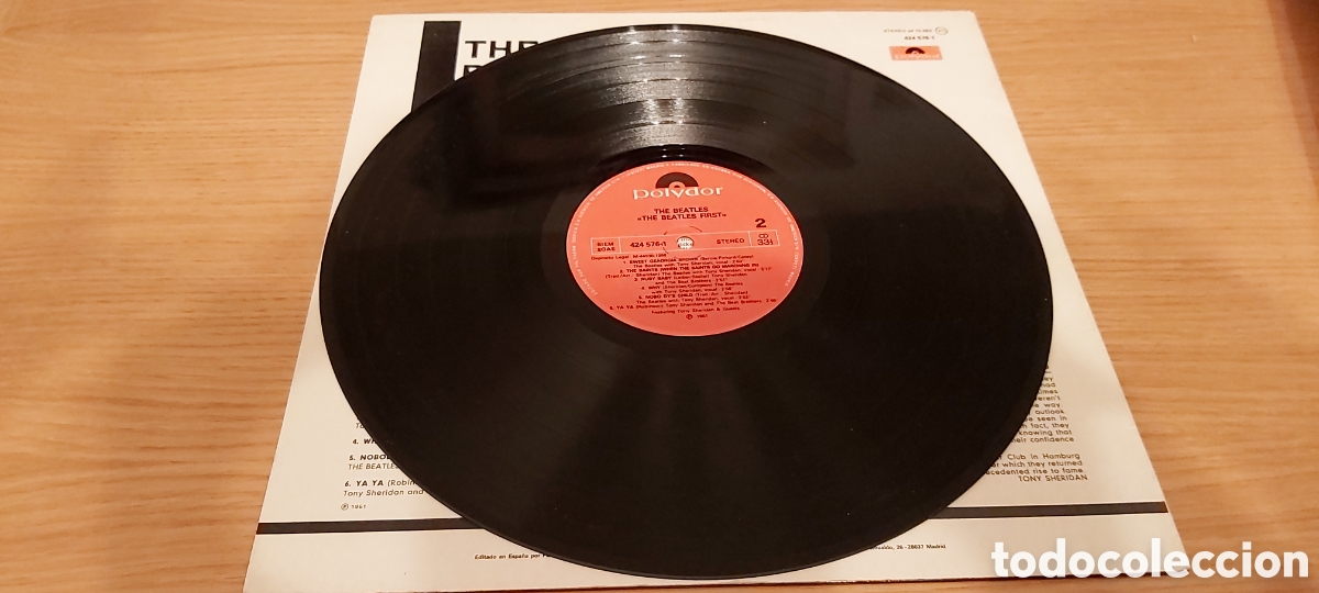 Discos de vinilo: B-VINILO THE BEATLES FIRST.1988 - Foto 4