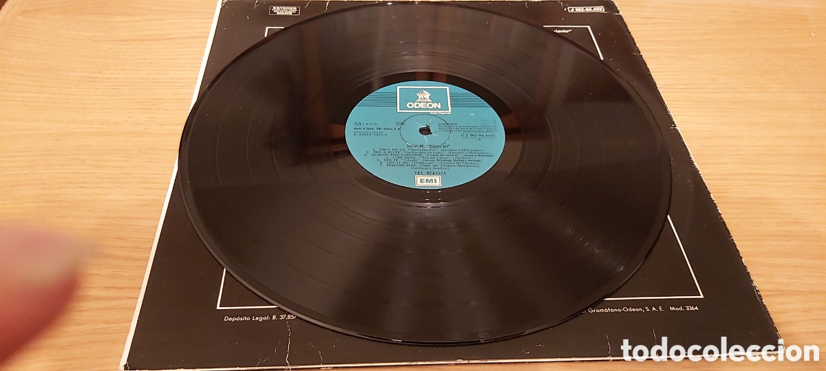 Discos de vinilo: B-LP LET IT BE. 1971 BEATLES - Foto 4