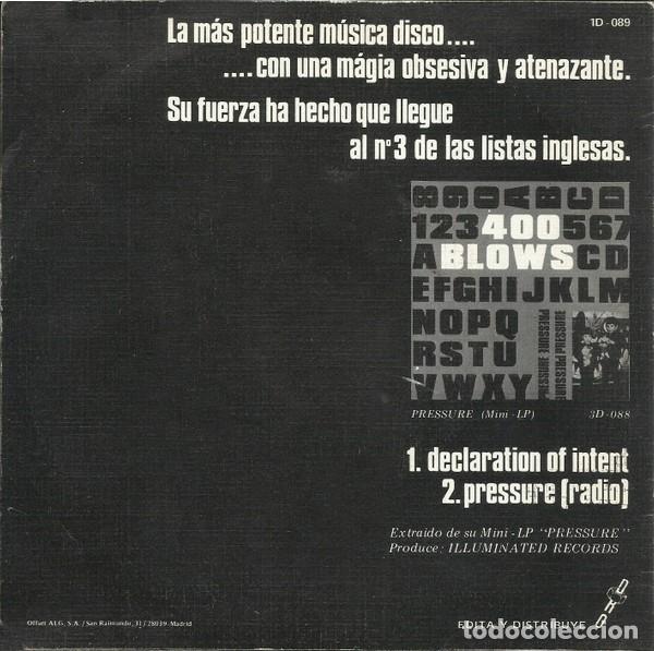 Discos de vinilo: 400 Blows &ndash; Declaration Of Intent - Foto 2