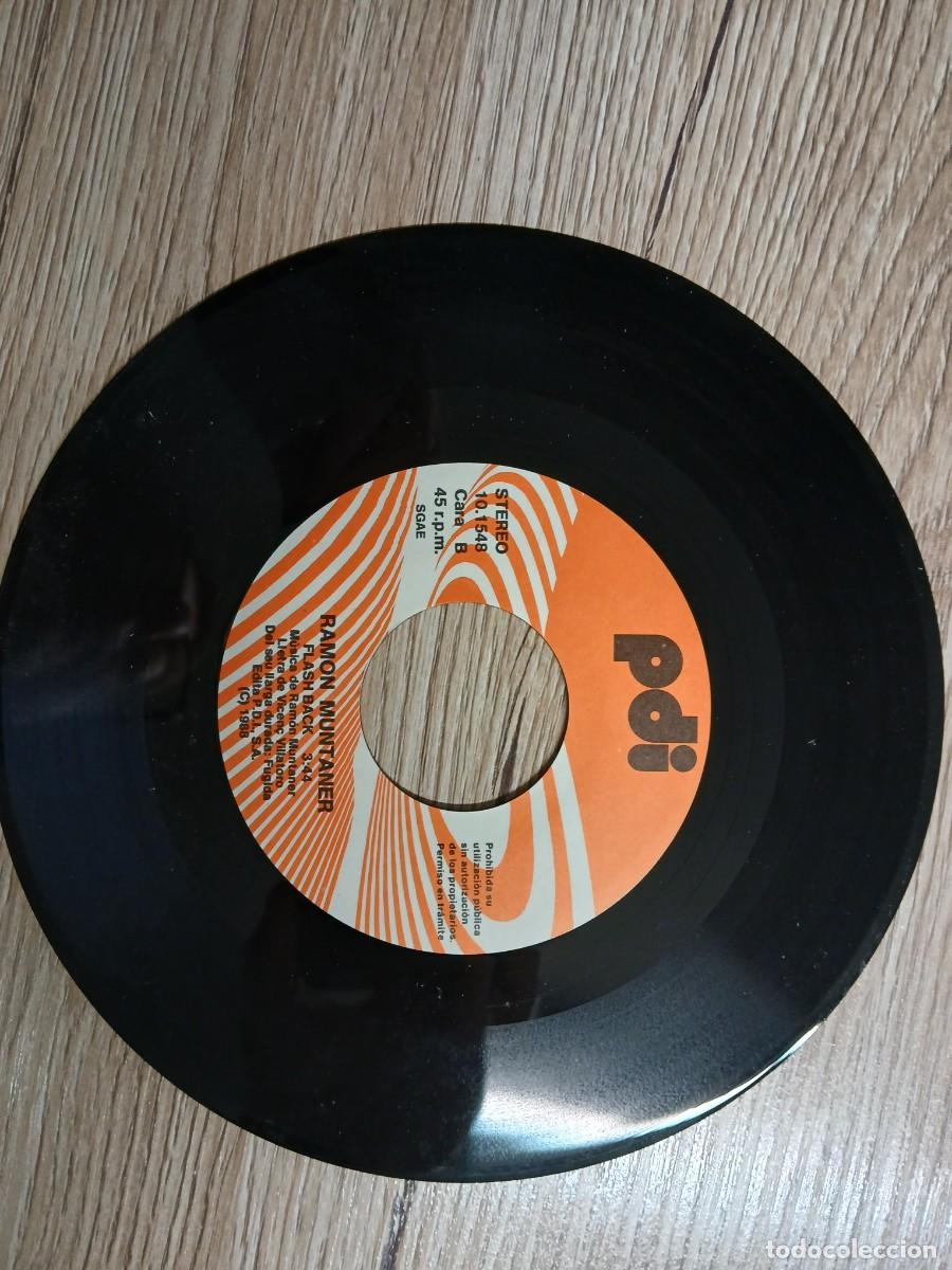 Discos de vinilo: DISCO VINILO SINGLE RAMON MUNTANER (FUGIDA) - Foto 3
