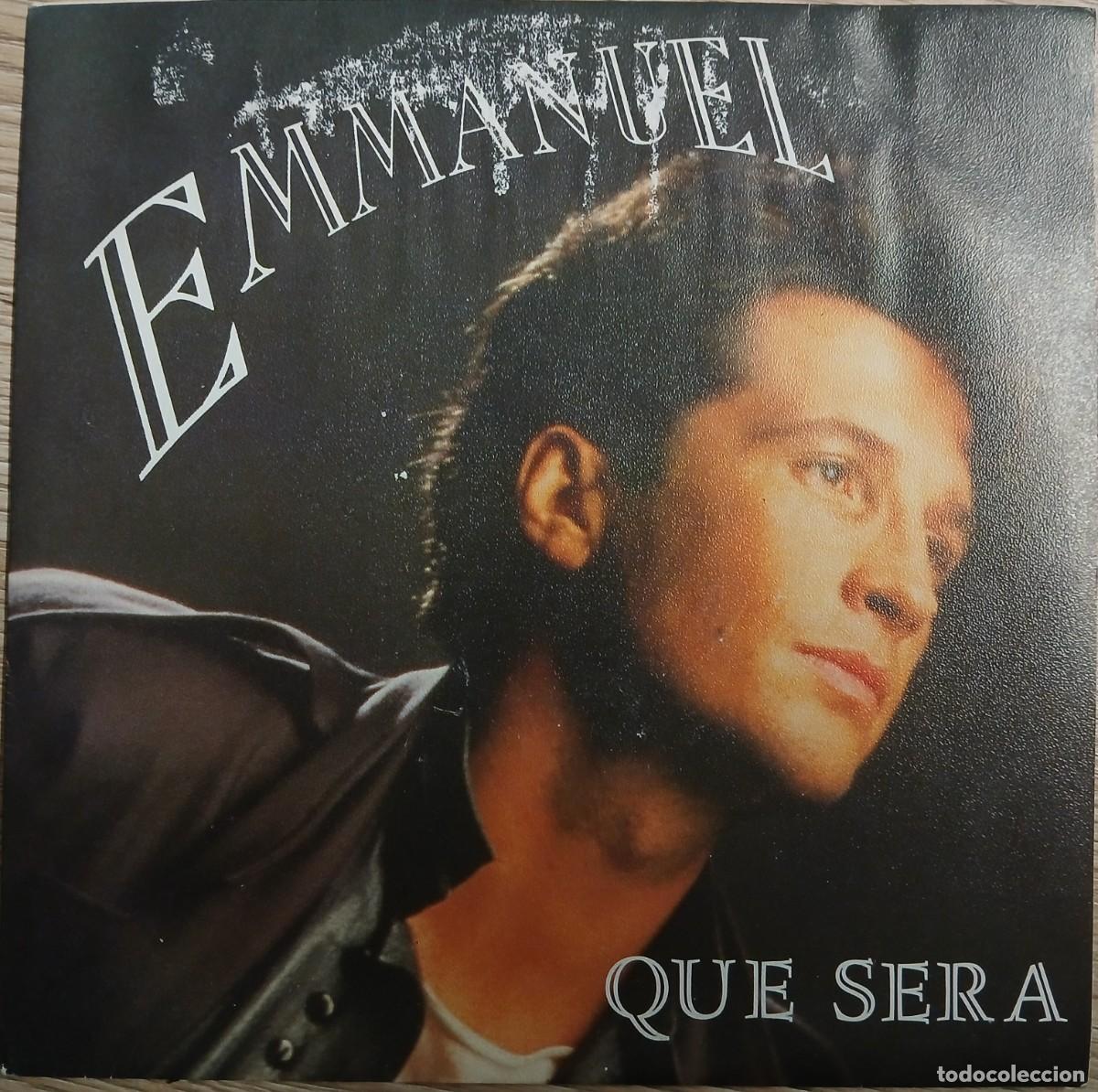 Discos de vinilo: DISCO VINILO SINGLE EMMANUEL (QUE SERA) - Foto 1