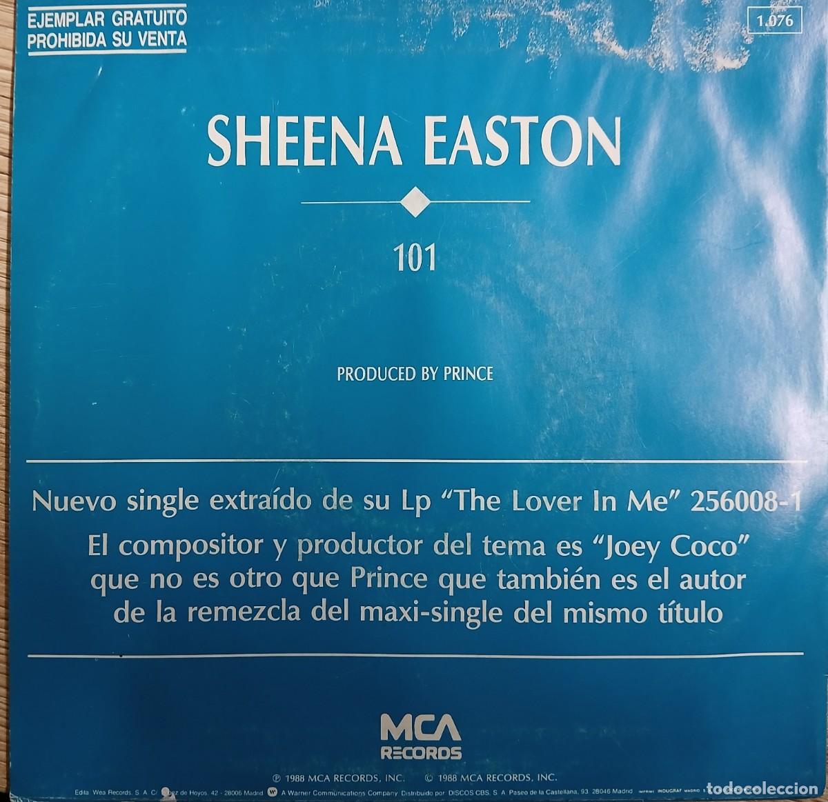 Discos de vinilo: DISCO VINILO SINGLE SHEENA EASTON (100) - Foto 2