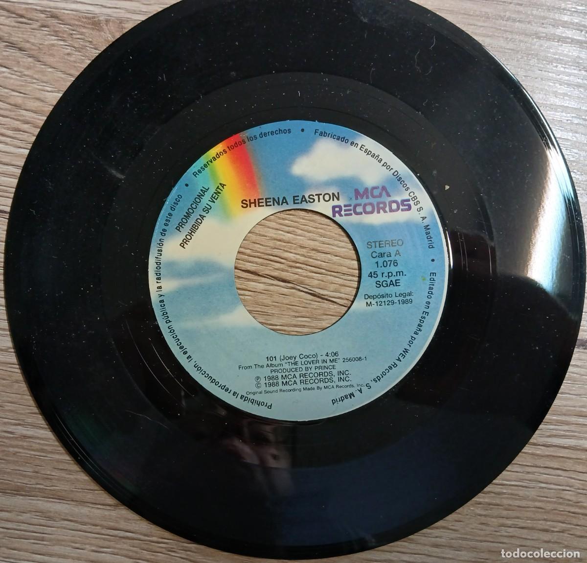 Discos de vinilo: DISCO VINILO SINGLE SHEENA EASTON (100) - Foto 3