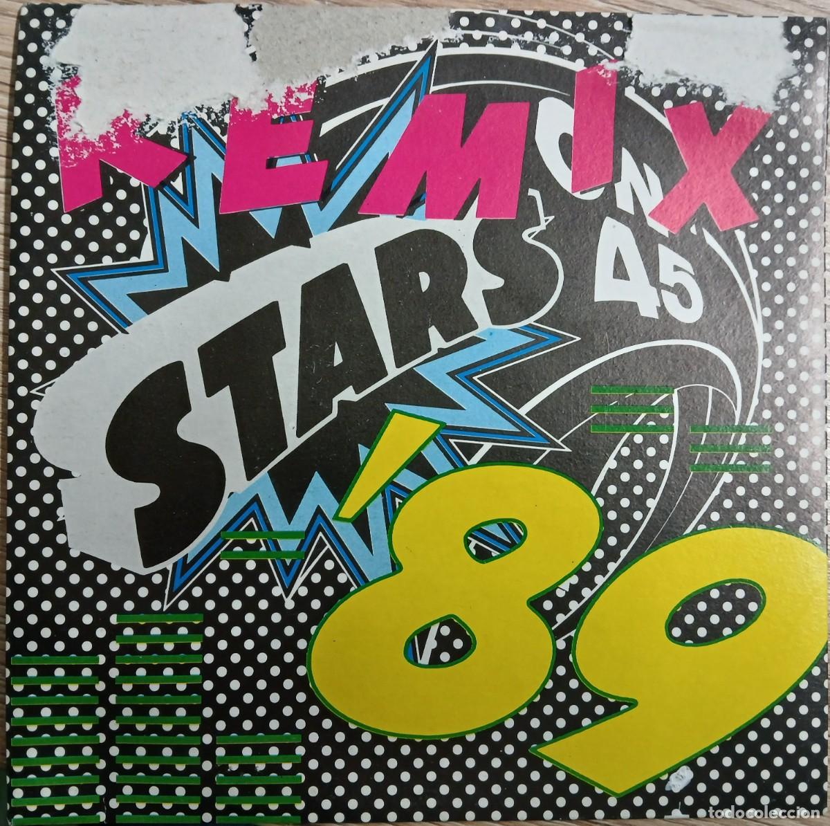 Discos de vinilo: DISCO VINILO SINGLE REMIX STARS ON 45 89 - Foto 1