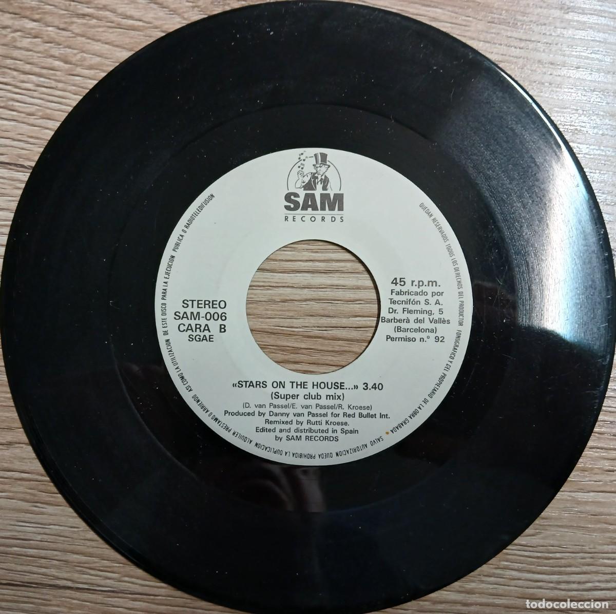 Discos de vinilo: DISCO VINILO SINGLE REMIX STARS ON 45 89 - Foto 4