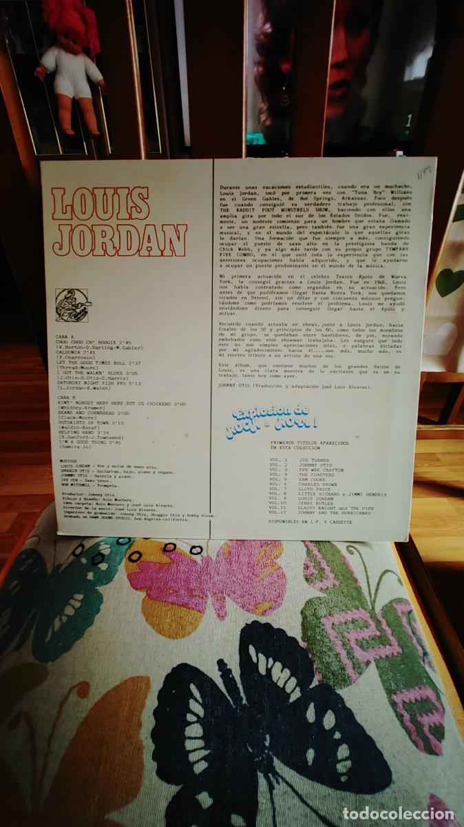 Discos de vinilo: LOUIS JORDAN-LP Explosion De Rock & Roll!-VOL.9 - Foto 3