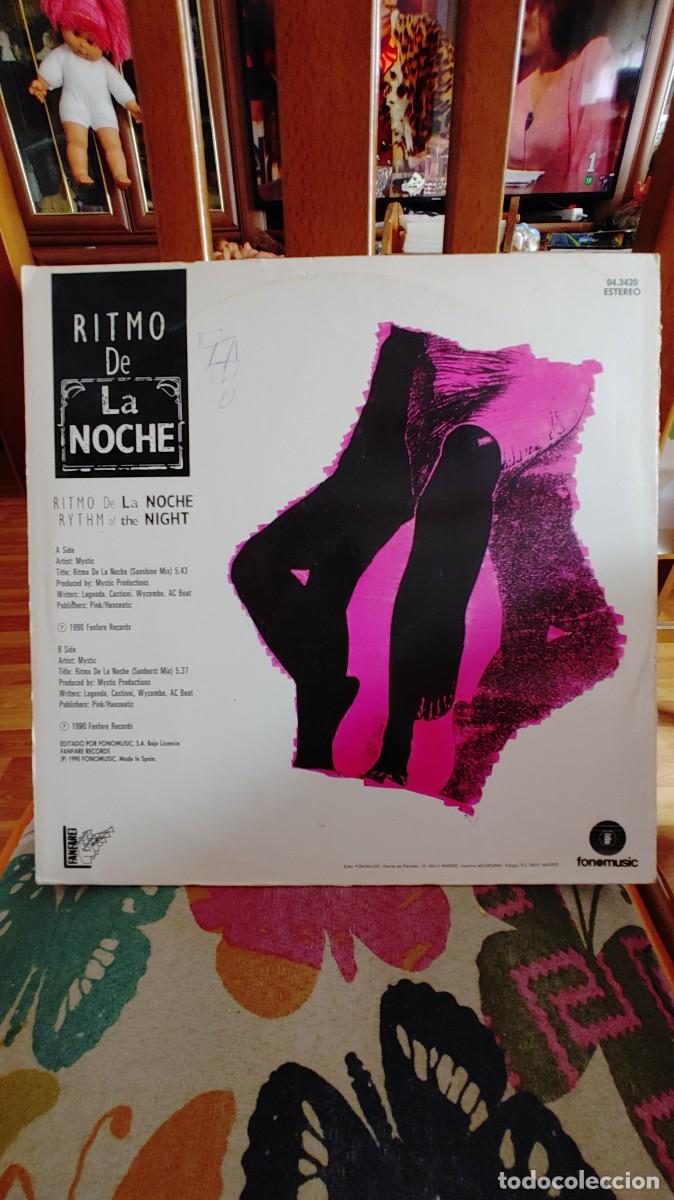 Discos de vinilo: MYSTIC-MAXI RITMO DE LA NOCHE - Foto 2