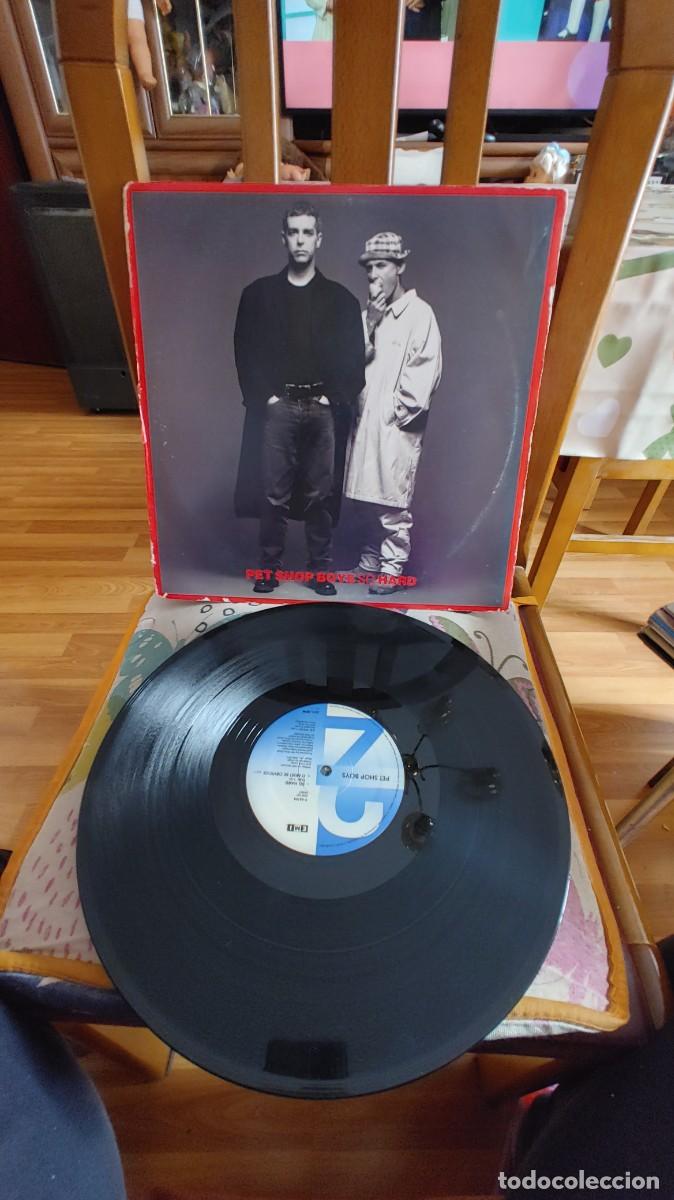 Discos de vinilo: PET SHOP BOYS-MAXI SO HARD - Foto 1