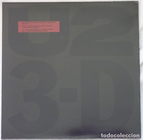 Discos de vinilo: U2 - 3-D Dance Mixes (precintado) - Foto 2