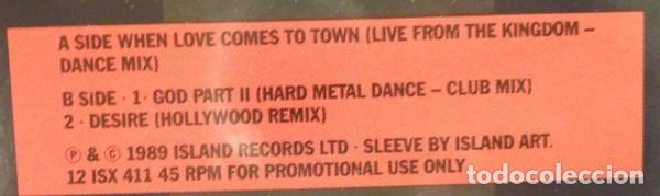 Discos de vinilo: U2 - 3-D Dance Mixes (precintado) - Foto 3