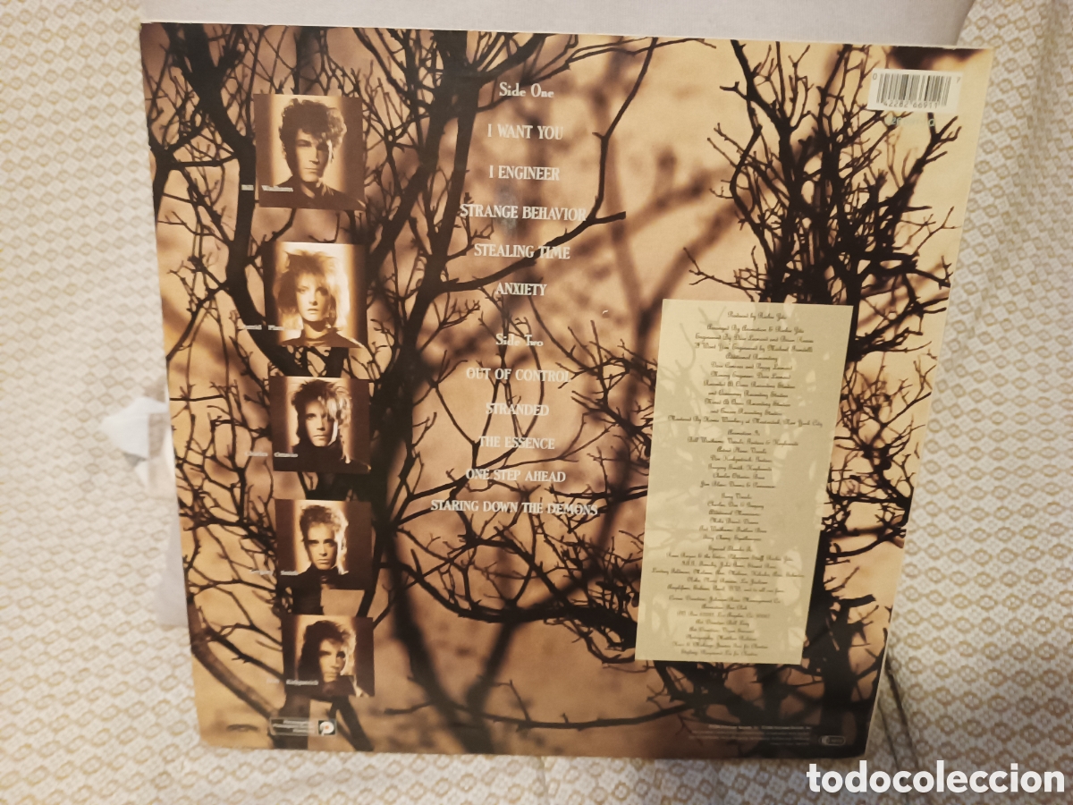 Discos de vinilo: Animotion Strange Behavior - Foto 2
