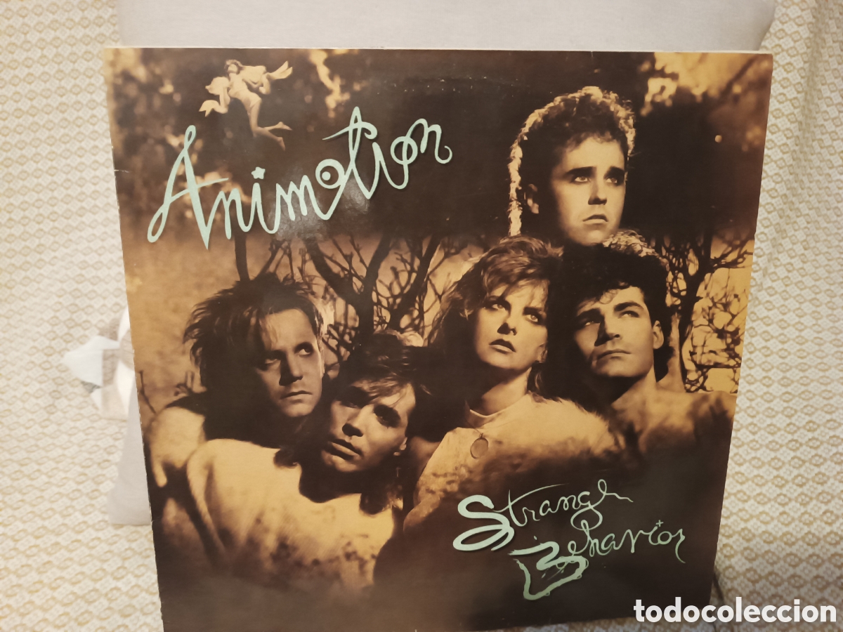 Discos de vinilo: Animotion Strange Behavior - Foto 1