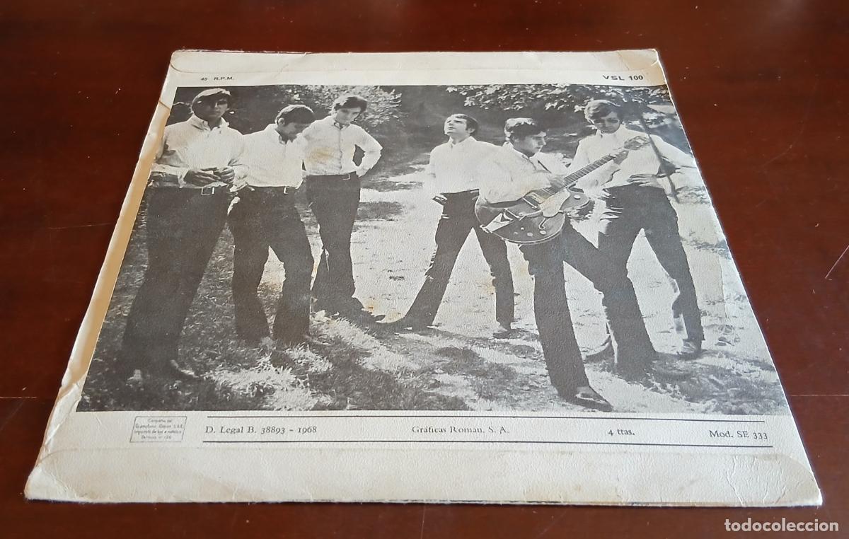 Discos de vinilo: LOS MUSTANG - HEY JUDE - SINGLE - 1968 - Foto 2
