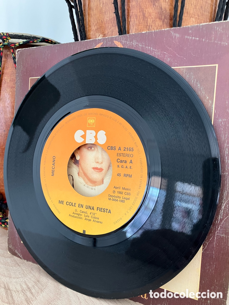 Discos de vinilo: Mecano - Me Col&eacute; En Una Fiesta 7&rdquo; - Foto 8