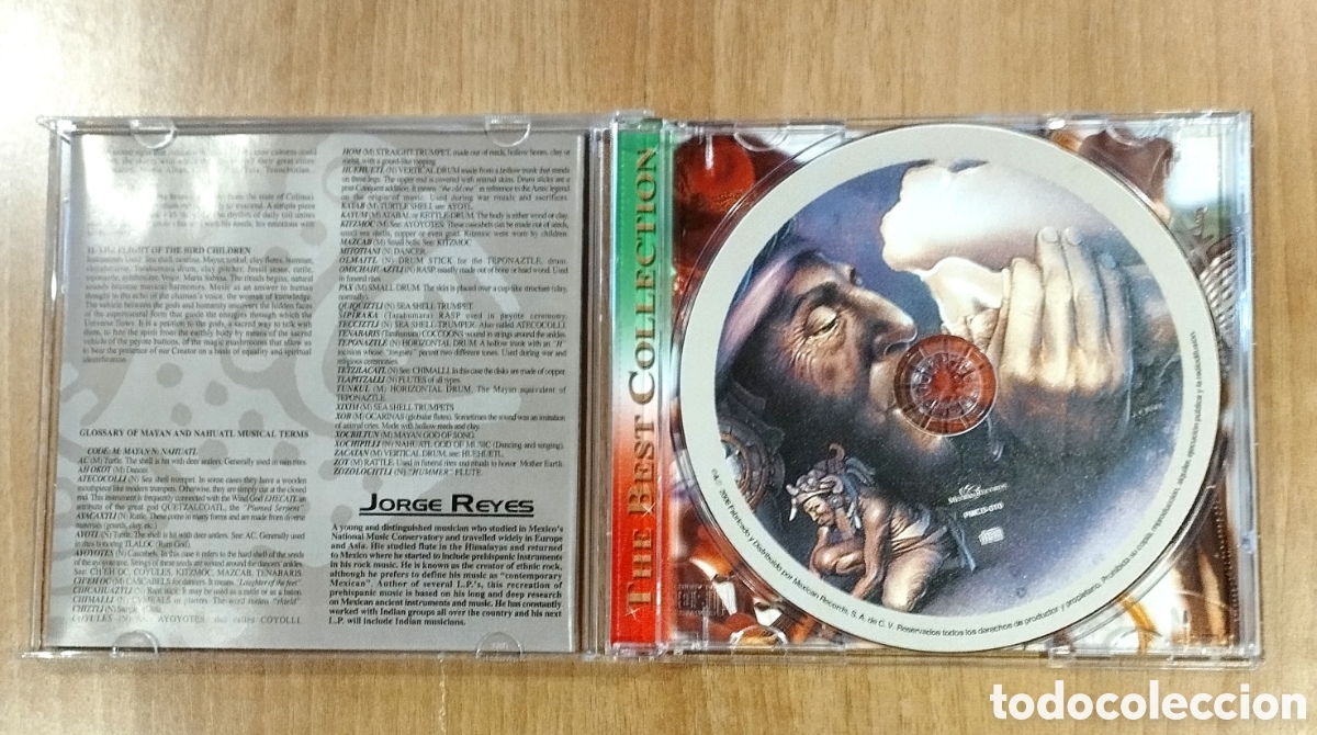 Discos de vinilo: CD &rdquo;PREHISPANIC&rdquo; DEL AUTOR JORGE REYES - Foto 3