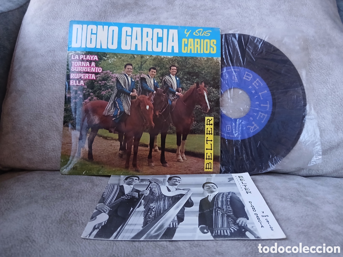 Discos de vinilo: Vinilo Digno Garc&iacute;a y sus Carios - Foto 1