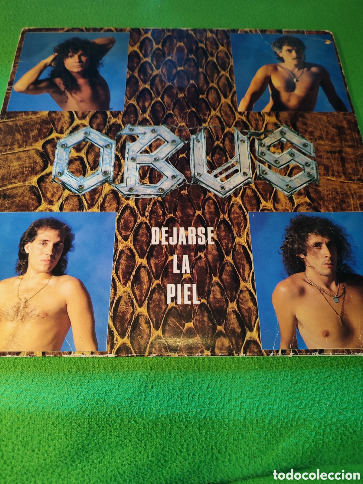 Discos de vinilo: Ob&uacute;s - Dejarse la piel Edici&oacute;n original - Foto 1