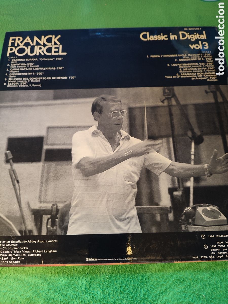 Discos de vinilo: Franck Pourcel - Classic in Digital Vol 3 - Foto 2