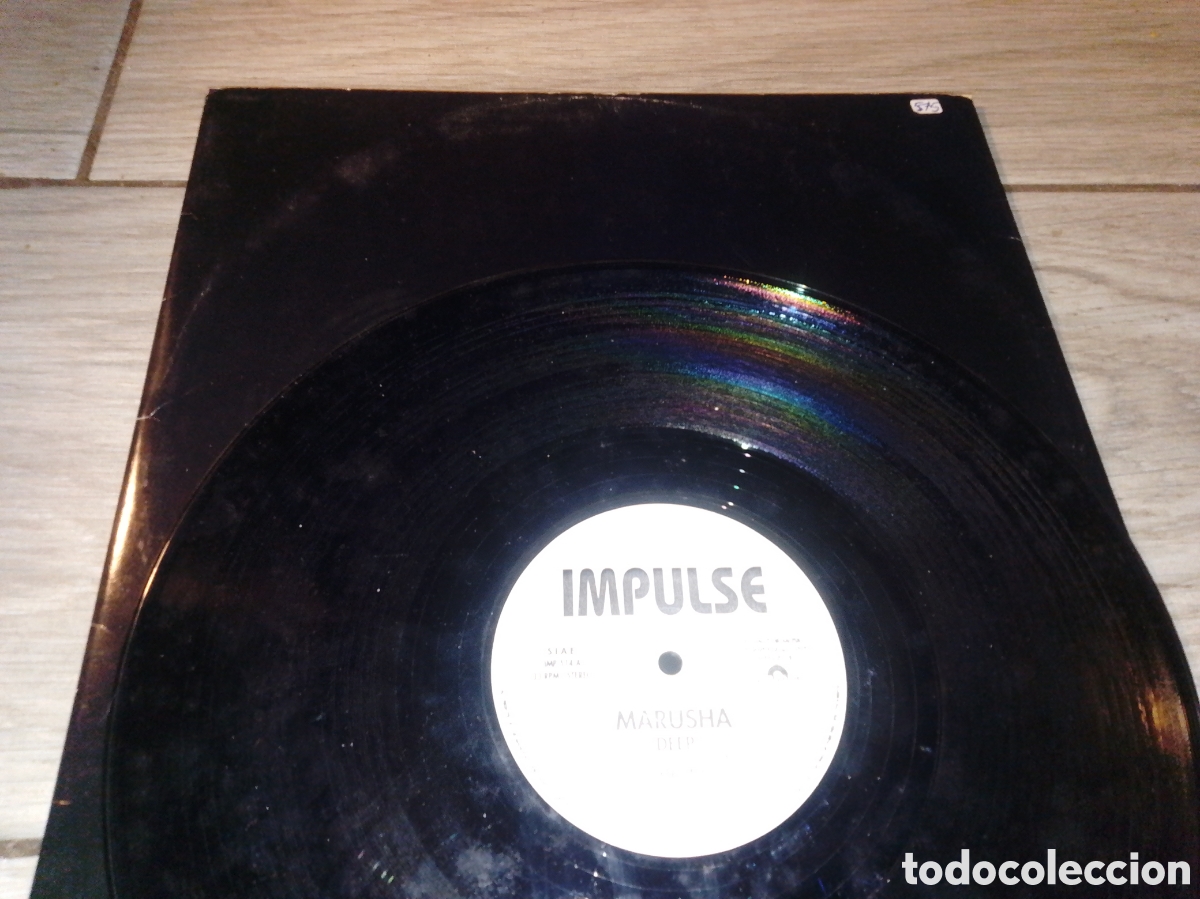 Discos de vinilo: MARUSHA - DEEP - MAXI - ITALIA - IMPULSE - PLS 575 - L - - Foto 2