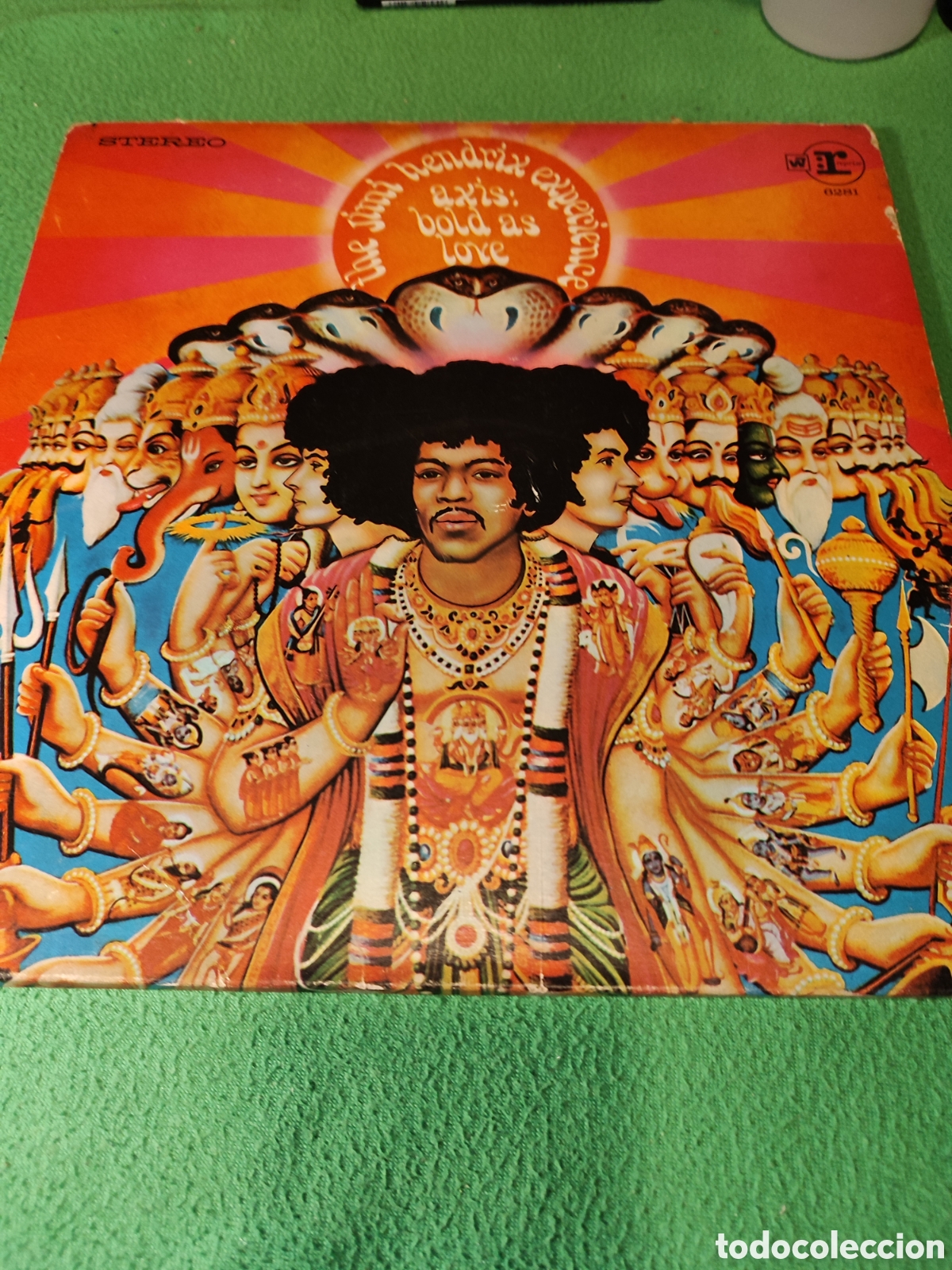 Discos de vinilo: Jimi Hendrix - Axis : Bold as love USA - Foto 1