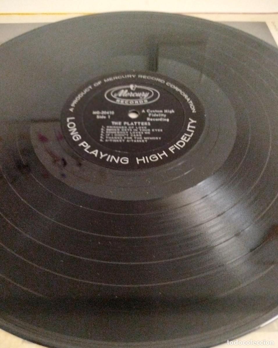 Discos de vinilo: The Platters (1959) Remember When? - 1&ordf; Edici&oacute;n USA - Foto 3